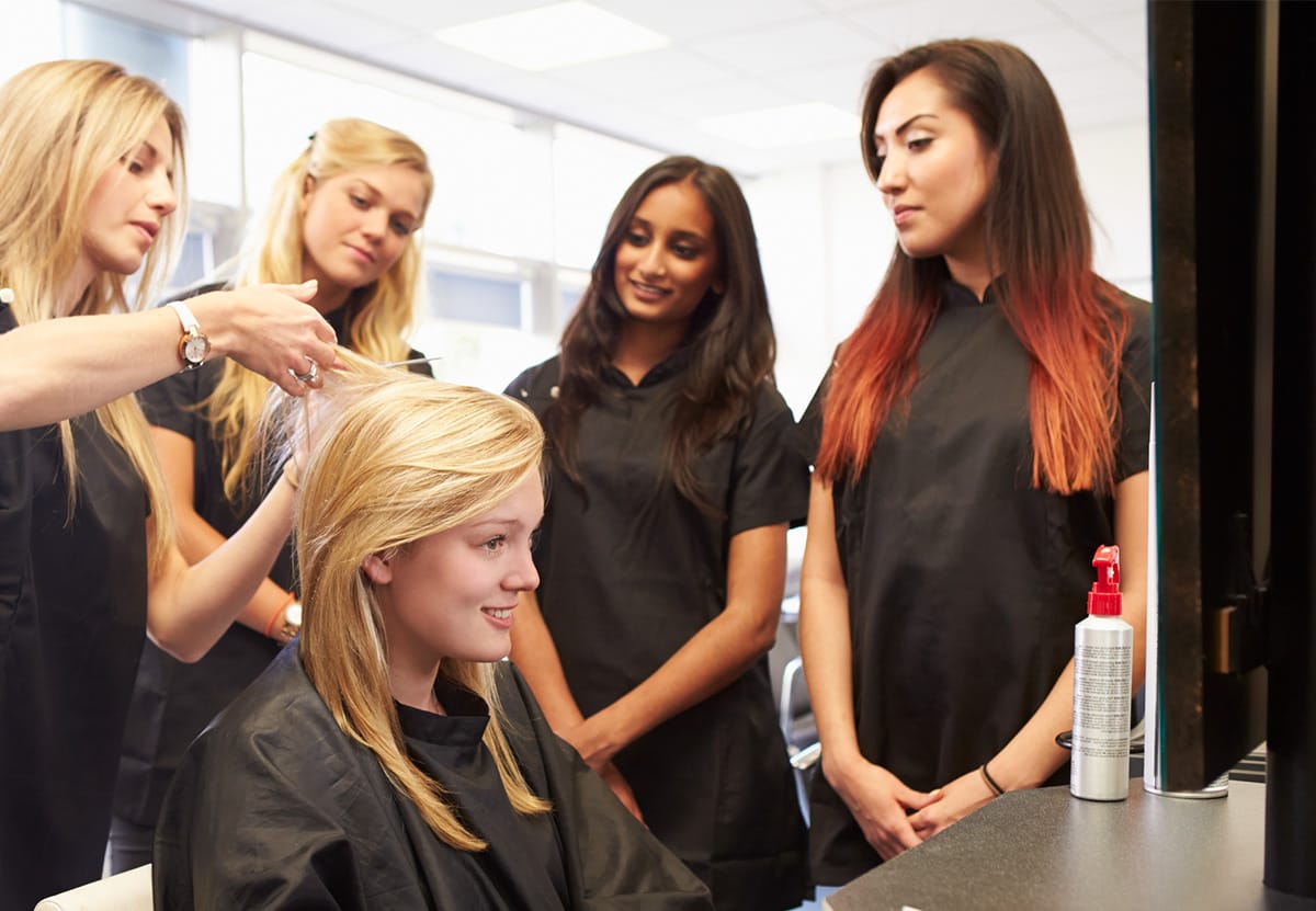 Brazosport Beauty College Hair relaxing